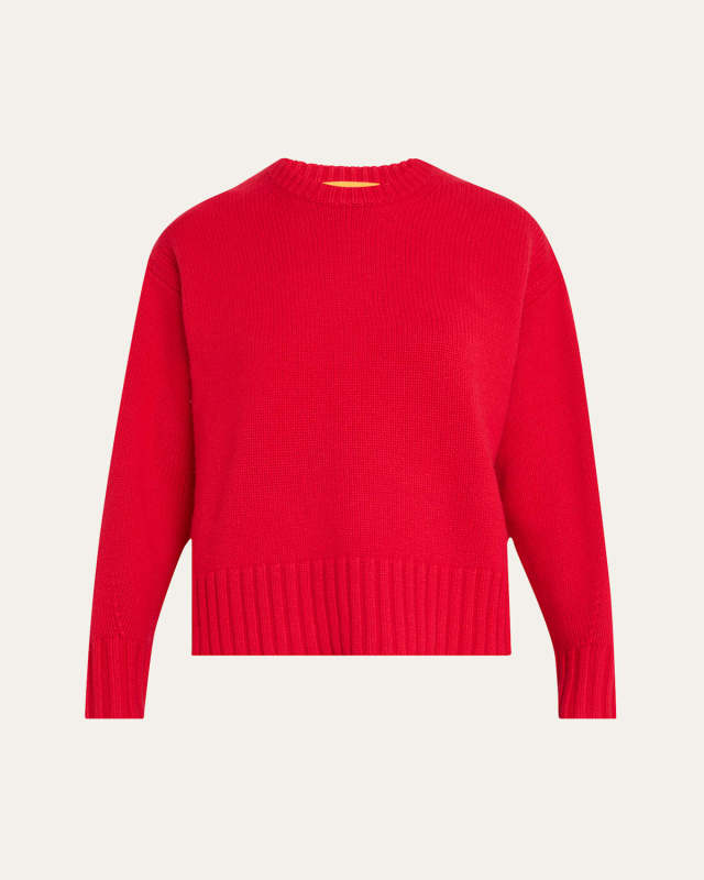Cozy Cashmere Crewneck Sweater